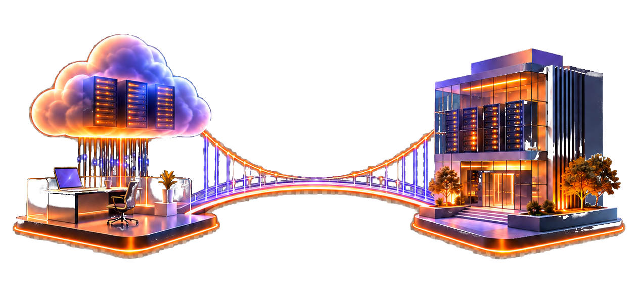 A balance of remote and on-site delivery